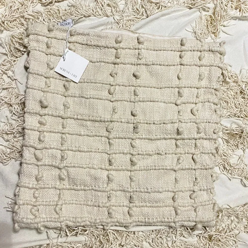 Serena & Lily nwt pillow